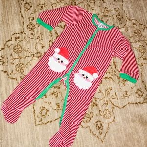 Mud Pie Holiday Christmas Santa Outfit. 6-9 months